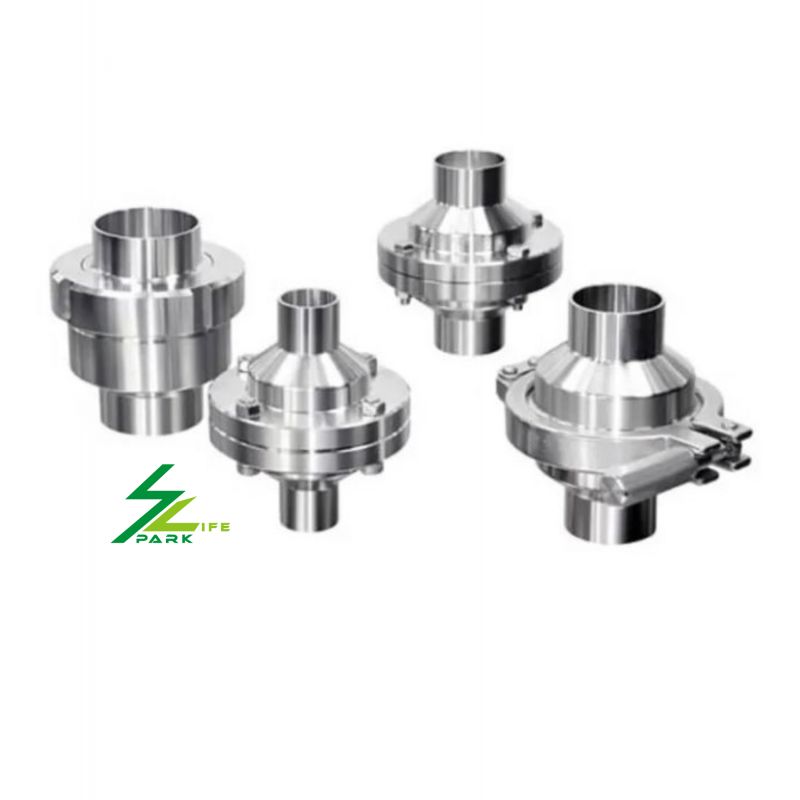 Check valve clamp ends