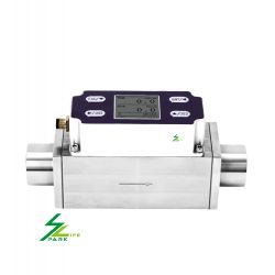 air Thermal gas flow meter with aluminum alloy